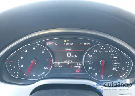 2012 Audi A8 4.2 z USA, uszkodzony, nr VIN WAUAVAFDXCN021335